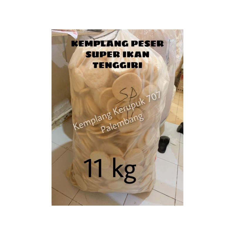 Jual KEMPLANG PESER SUPER 707 11kg KERUPUK IKAN TENGGIRI KELEMPANG