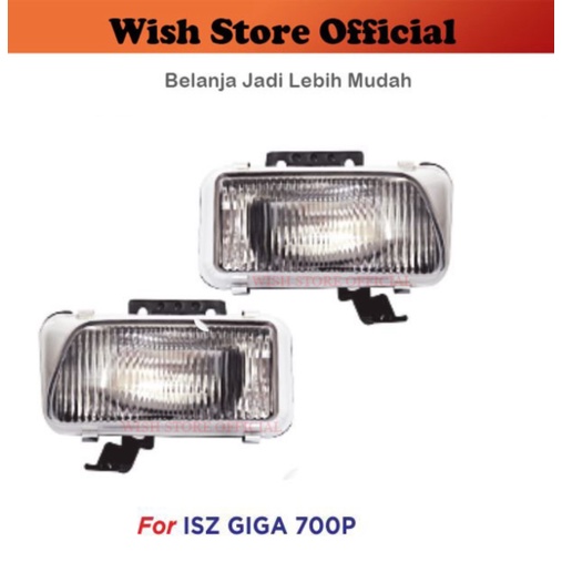 Jual Foglamp Fog Lamp Lampu Kabut Bumper Isuzu Giga Truk Elf NMR71 NLR