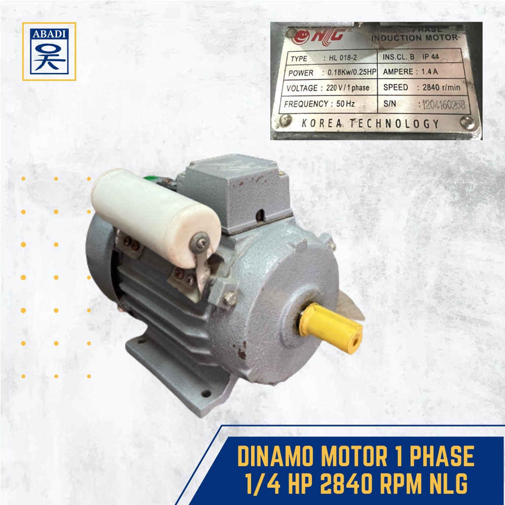 Jual Dinamo Motor Phase Hp Rpm Nlg Shopee Indonesia