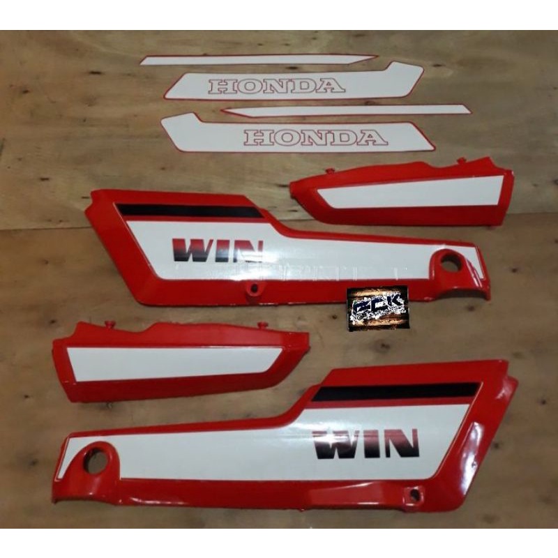 Jual Cover Body Bok Aki Sett Honda Win Plus Striping Semi Trail