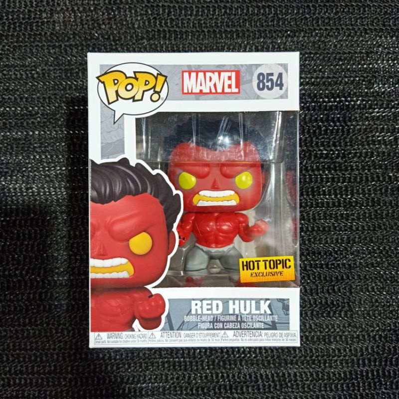 Jual Funko Pop MARVEL RED HULK 854 Hot Topic Exclusive Shopee Indonesia