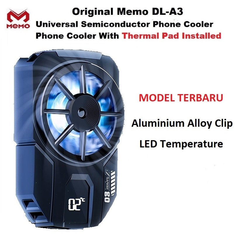 Jual Cooler Handphone Memo Dla Radiator Fan Pendingin Hp Smartphone