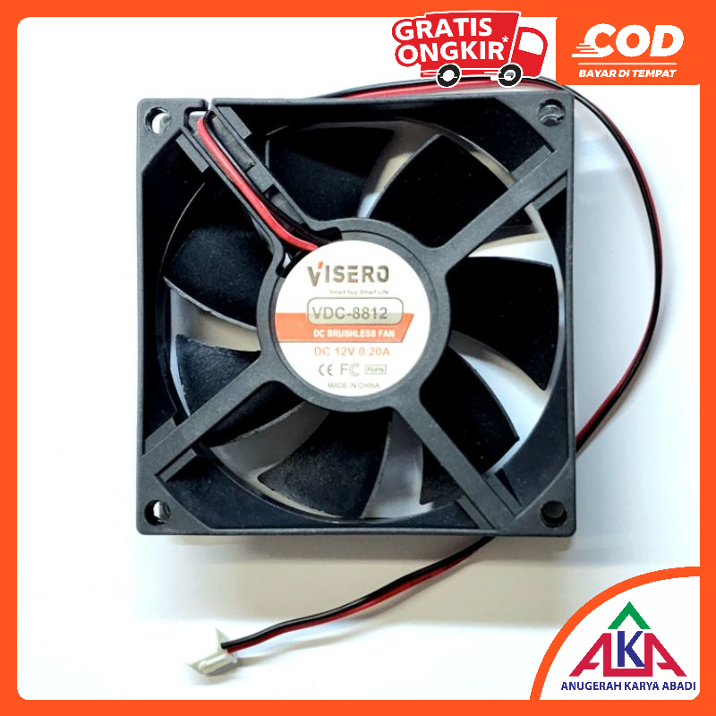 Jual Kipas Fan Dc V X Visero Vdc Shopee Indonesia