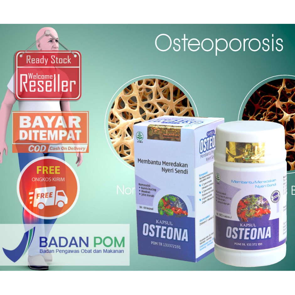 Jual Kapsul Osteona Griya Herba Isi Kapsul Herbal Osteoporosis Yang