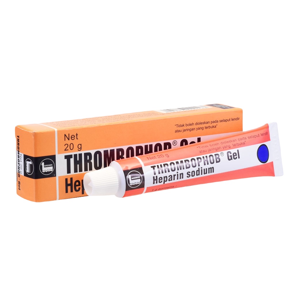 Jual Thrombophob Gel 20 Gr Salep Memar Biru Lebam Thrombogel 10 Gr