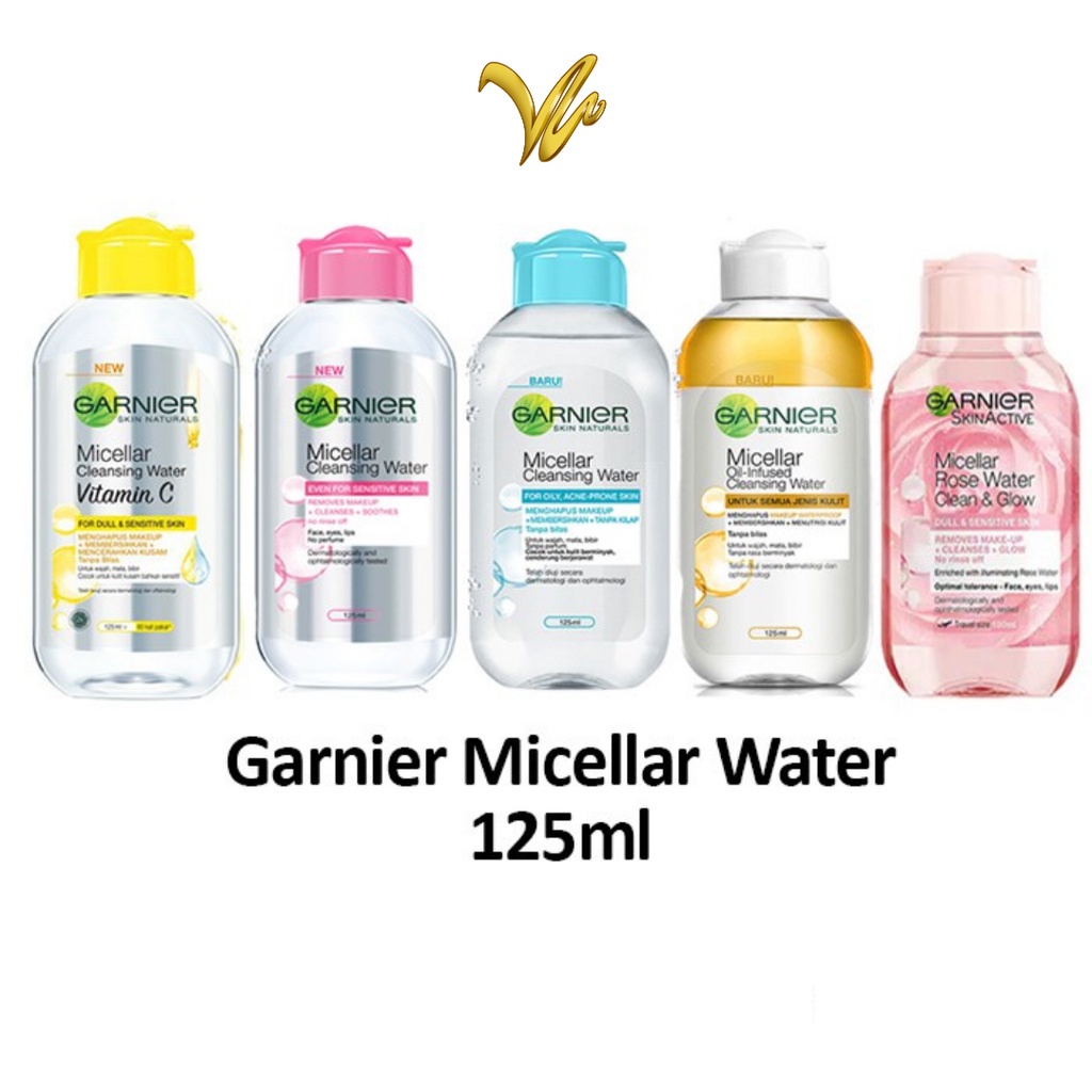 Jual Garnier Micellar Water Pink Blue Biru Bi Phase Oil Vit C Kuning