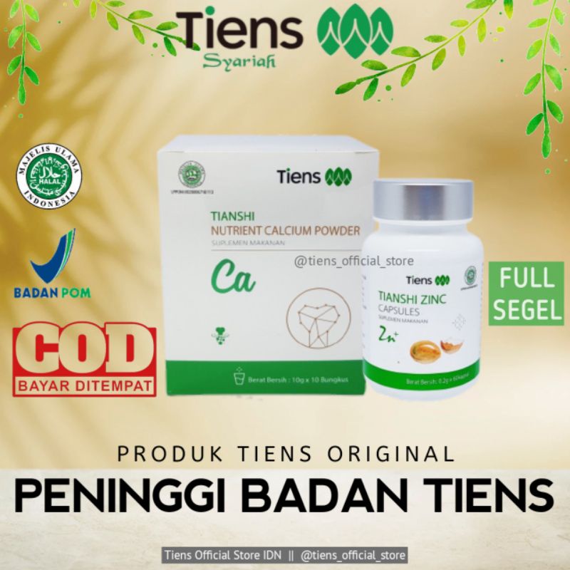 Jual Peninggi Badan Tiens Best Seller Original Susu Kalsium NHCP Dan