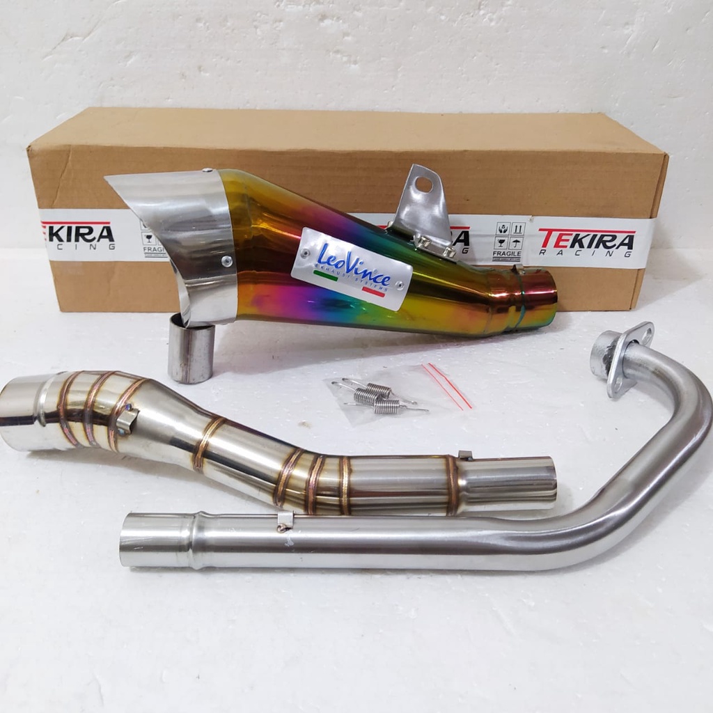 Jual Kenalpot Leovince Cobra Pelangi Knalpot Racing R15 VVA V2 V3 V4 M