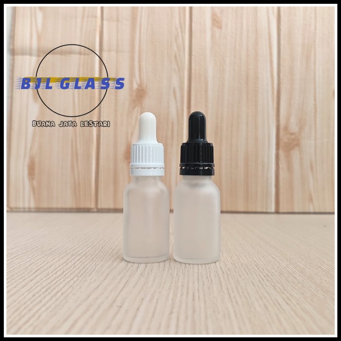 Jual Botol Kaca Pipet Ml Bening Frosted Botol Serum Tetes Ml