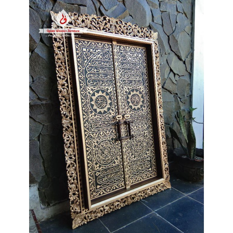 Jual Kaligrafi Replika Pintu Kabah Shopee Indonesia