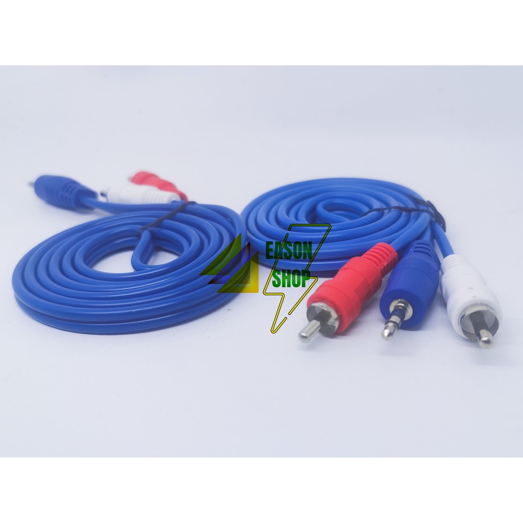 Jual Kabel Aux Ke Kabel Jack Converter Rca To Mini Stereo Aux