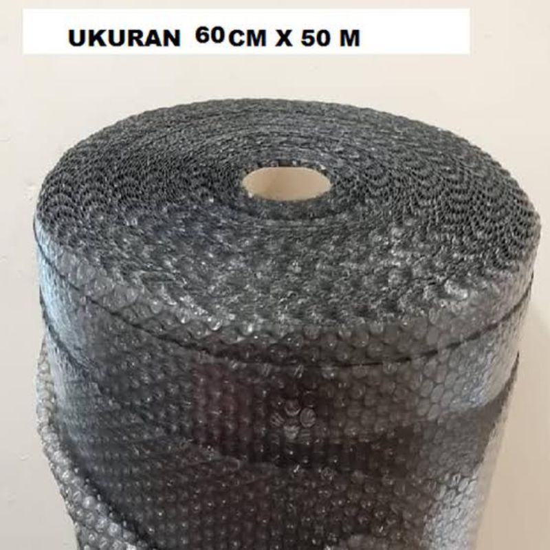 Jual BUBBLE Wrap Hitam 1 Roll 60cm X 5000cm Shopee Indonesia