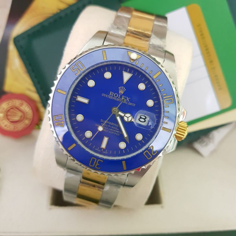 Jual Jam Tangan Rolex Submariner Oyster Perpetual Date Mesin Automatic