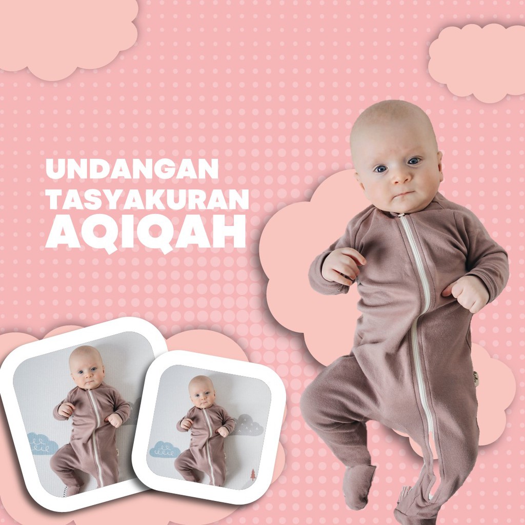 Jual Promo Video Undangan Tasyakuran Aqiqah Lucu Dan Kekinian Kode