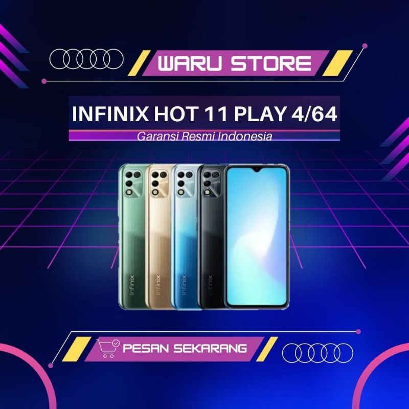 Jual Infinix Hot Play Garansi Resmi Shopee Indonesia