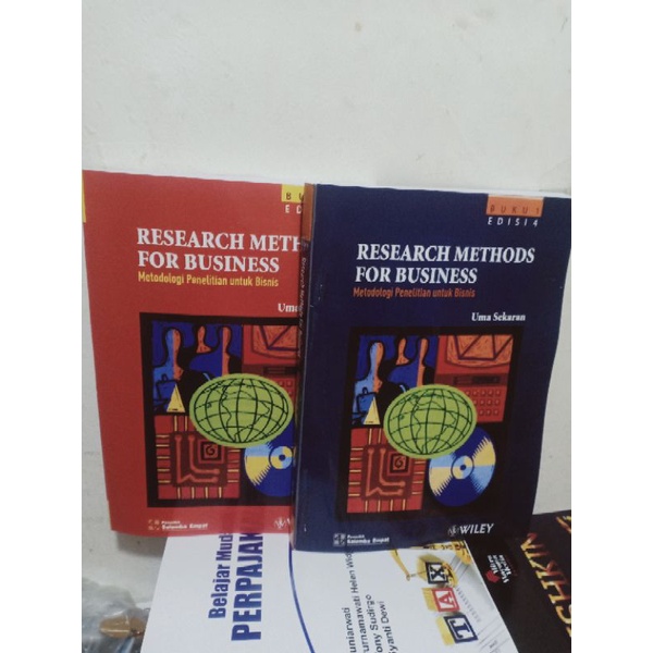 Jual Metodologi Penelitian Untuk Bisnis Edisi 4 Buku 1 2 By Uma