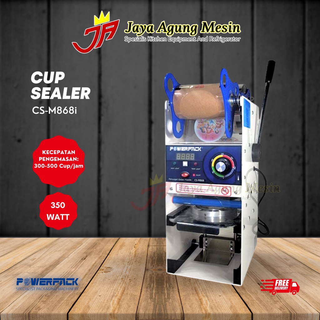 Jual Cup Sealer CS M868 I Mesin Segel Minuman Powerpack Shopee Indonesia