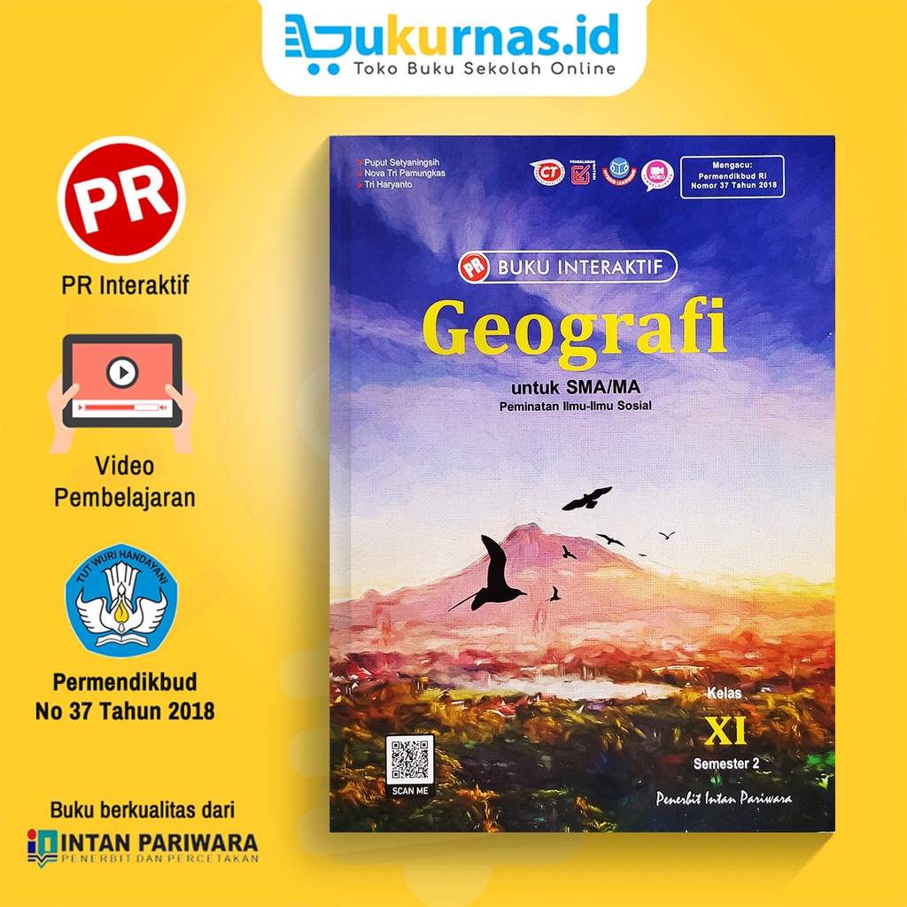 Jual Buku Pr Interaktif Geografi Sma Ma Kelas Semester Intan