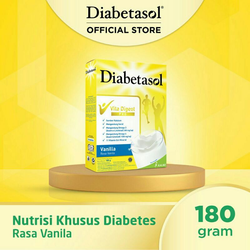 Jual Diabetasol Vanilla Gr Nutrisi Khusus Shopee Indonesia