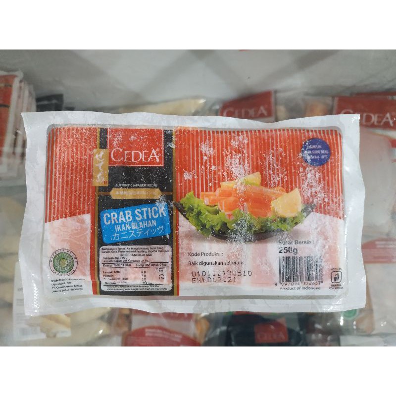 Jual Cedea Crab Stik Gram Cedea Crab Stick Kg Shopee Indonesia