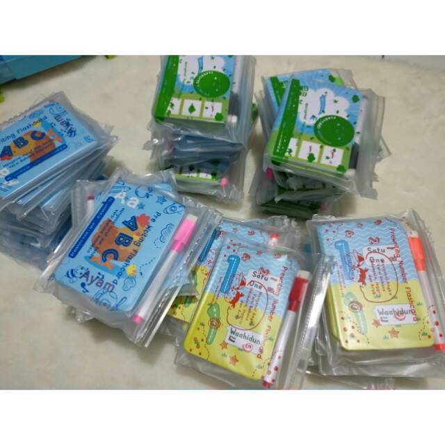 Jual Flashcard Angka Huruf Hijaiyah Shopee Indonesia