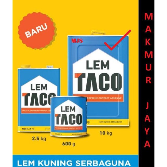 Jual Lem Taco Hpl Edging Lem Kuning Serbaguna Setara Prima D