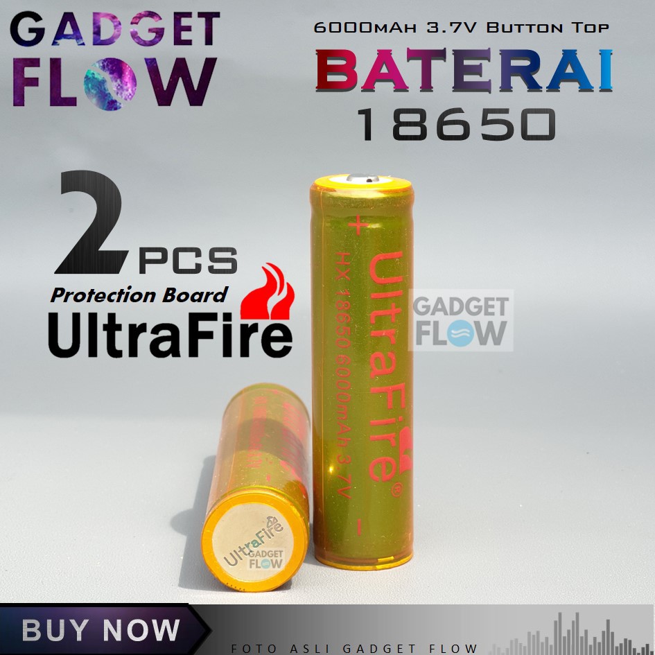 Jual Baterai Original Ultrafire Rechargeable Senter Batere