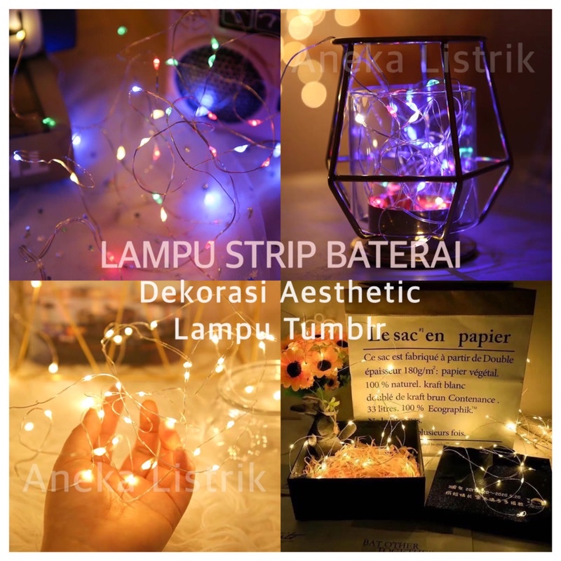 Jual Lampu Hias Tumblr Lampu Kawat Led Kawat Dekorasi Lampu Hias Bobo