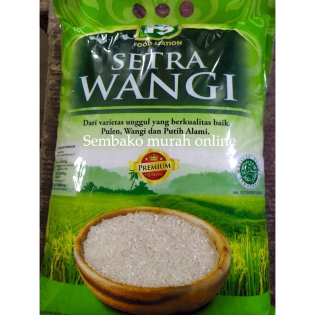 Jual FS Beras Setra Wangi Premium 5kg Shopee Indonesia