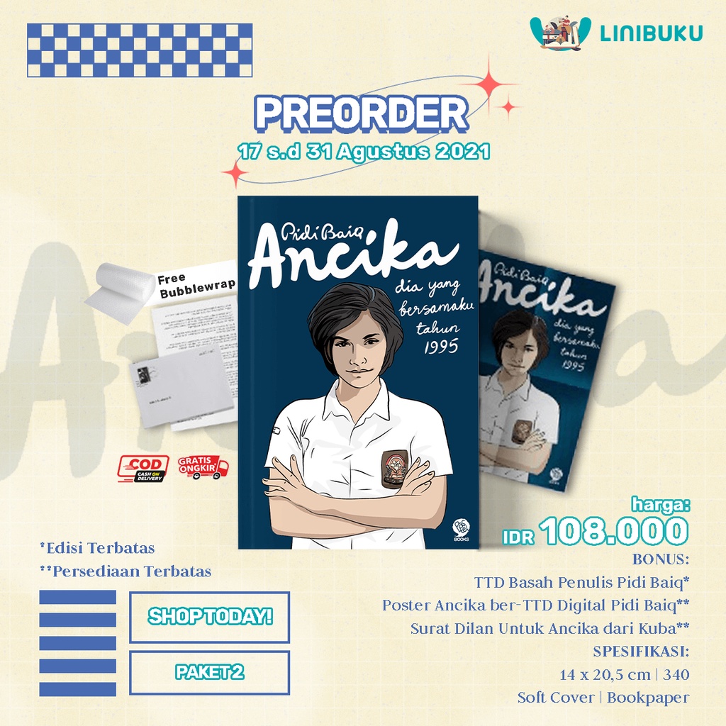 Jual BUKU ANCIKA KARYA PIDI BAIQ Shopee Indonesia