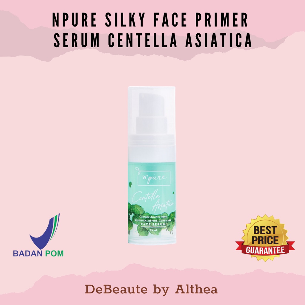 Jual NPURE Silky Face Primer Serum Centella Asiatica Cica Series