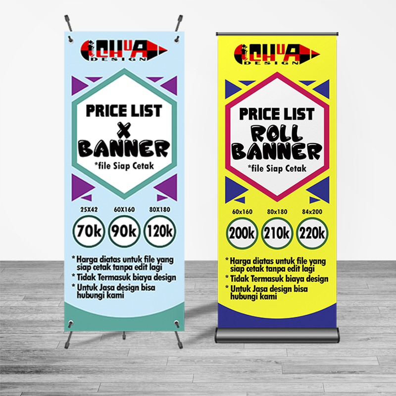 Jual CETAK XBANNER ROLL BANNER Shopee Indonesia