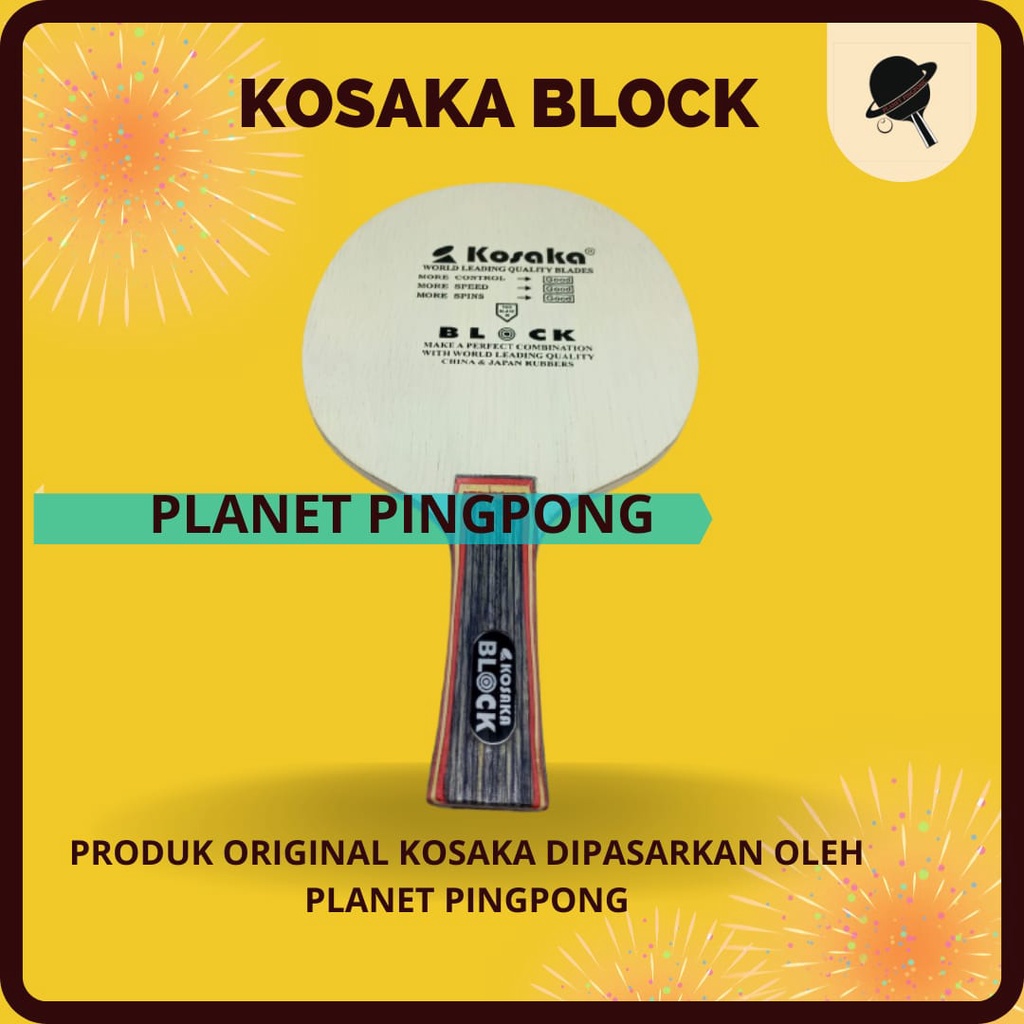 Jual Kosaka Carbon Kayu Bet Bat Blade Raket Pingpong Tenis Meja Tabble