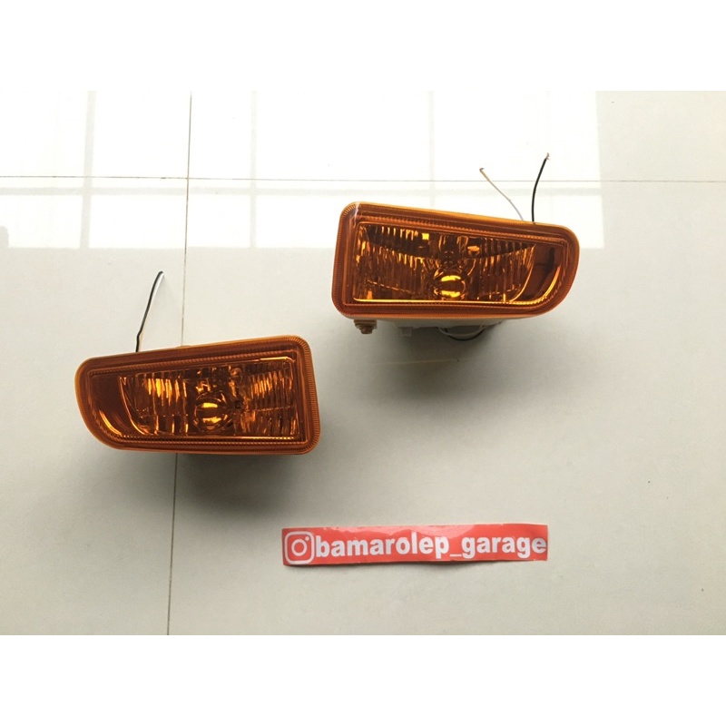 Jual Foglamp Kijang Kapsul Tahun Smoke Orens Shopee Indonesia