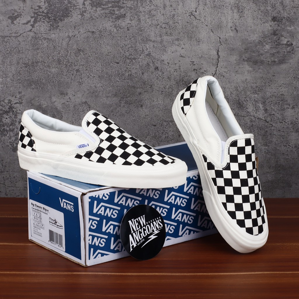 Jual Bonus Kaos Kaki Paperbag Tali Sepatu Vans Slip On Motif OG LX