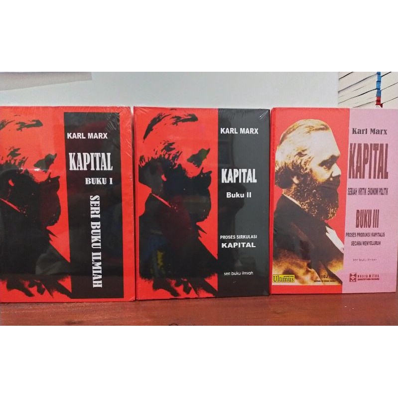 Jual Paket 3 Buku Das Kapital Jilid 1 3 Lengkap Karl Marx NR