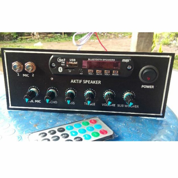 Jual Modul Kit Amplifier Speaker Aktif Mono Plus Echo Shopee Indonesia