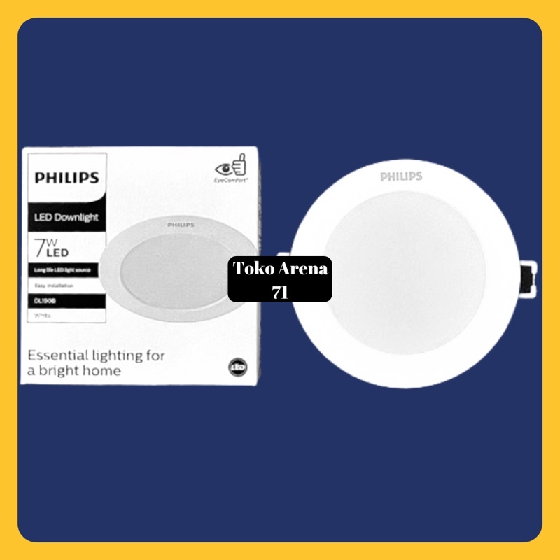 Jual Lampu Downlight Led Philips Eridani Dl B G W W Watt Watt