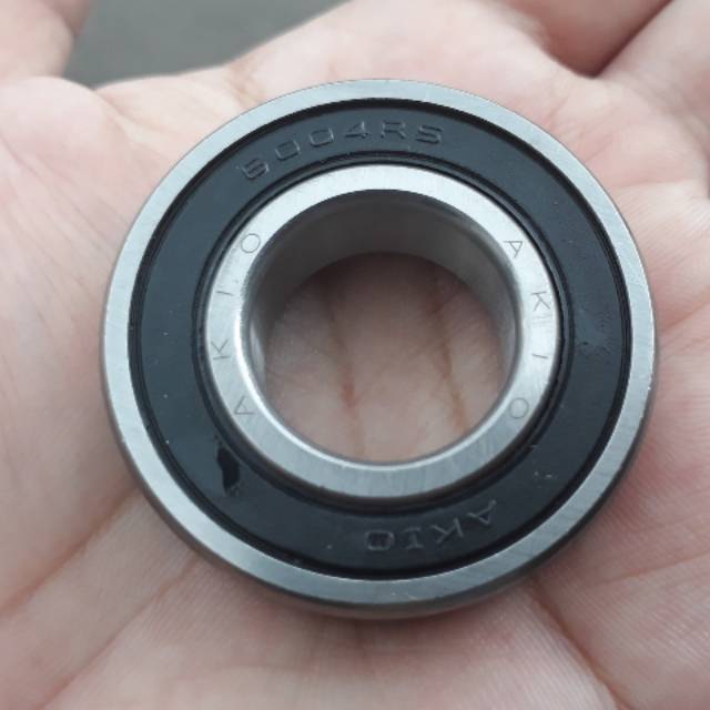 Jual Bearing Laher 6004 2RS AKIO Tutup Karet 2 Sisi Shopee Indonesia