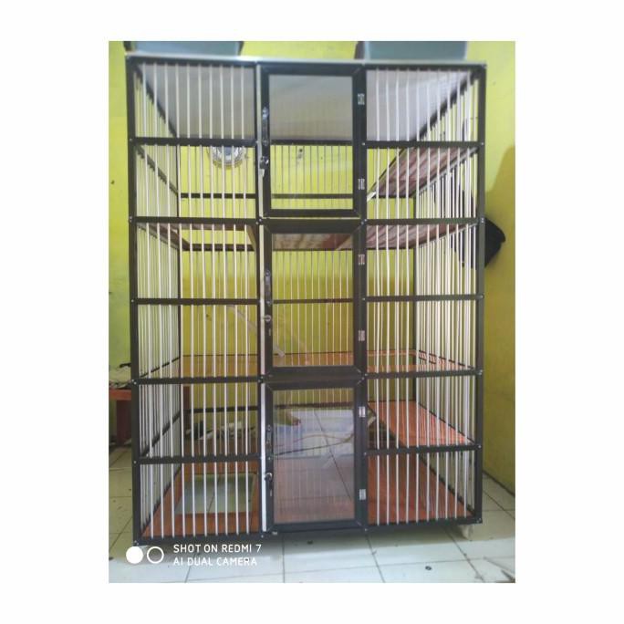 Jual Kandang Kucing 3 Pintu Jumbo Bc0Q9Ah3Ms Shopee Indonesia