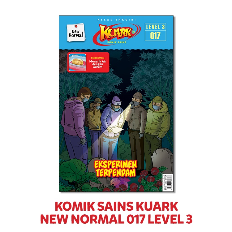 Jual Kuark Komik Sains Level Iii Edisi Tahun Xviii Materi Osk