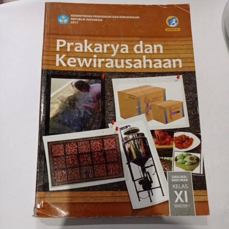 Jual Prakarya Dan Kewirausahaan Kelas XI Semester 1 Diknas Shopee