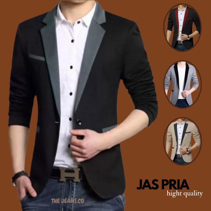 Jual Jas Formal Pria Jas Nikah Jas Wisuda Jas Hitam Pria Blazer