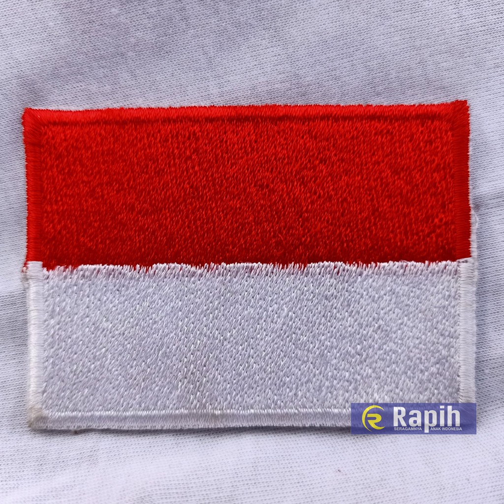 Jual PATCH BET BORDIR BENDERA MERAH PUTIH Shopee Indonesia