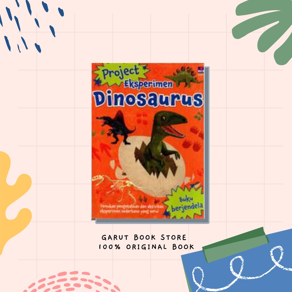 Jual BUKU PROJECT EKSPERIMEN DINOSAURUS Shopee Indonesia