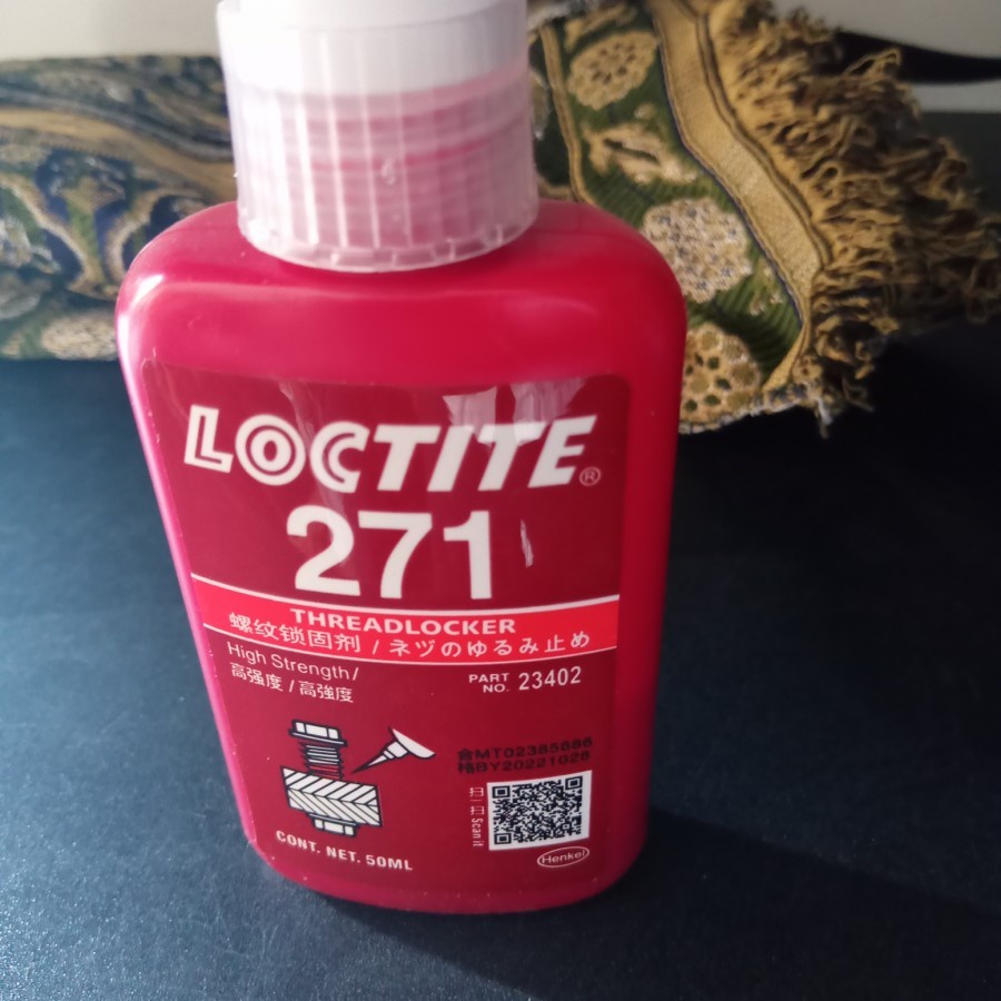 Jual LOCTITE 271 50ML LEM ORIGINAL LOCTITE 271 LEM BAUT 50 ML