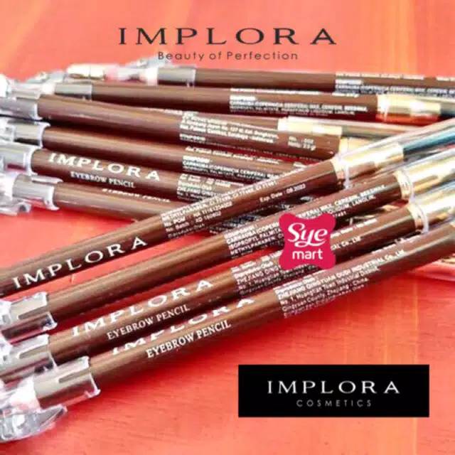 Jual Bpom Original Pensil Alis Implora Celak Eyebrow Pencil Tahan Lama