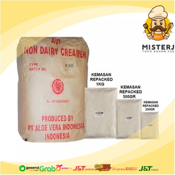 Jual Avi Non Dairy Creamer Powder Creamer Bubuk Tanpa Gula Avi