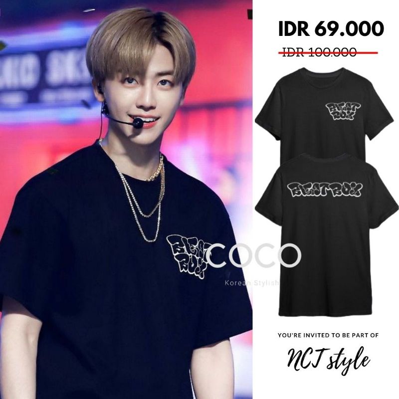 Jual Kaos Beatbox Nct Dream Na Jaemin Jeno Renjun Heecan Mark Lee