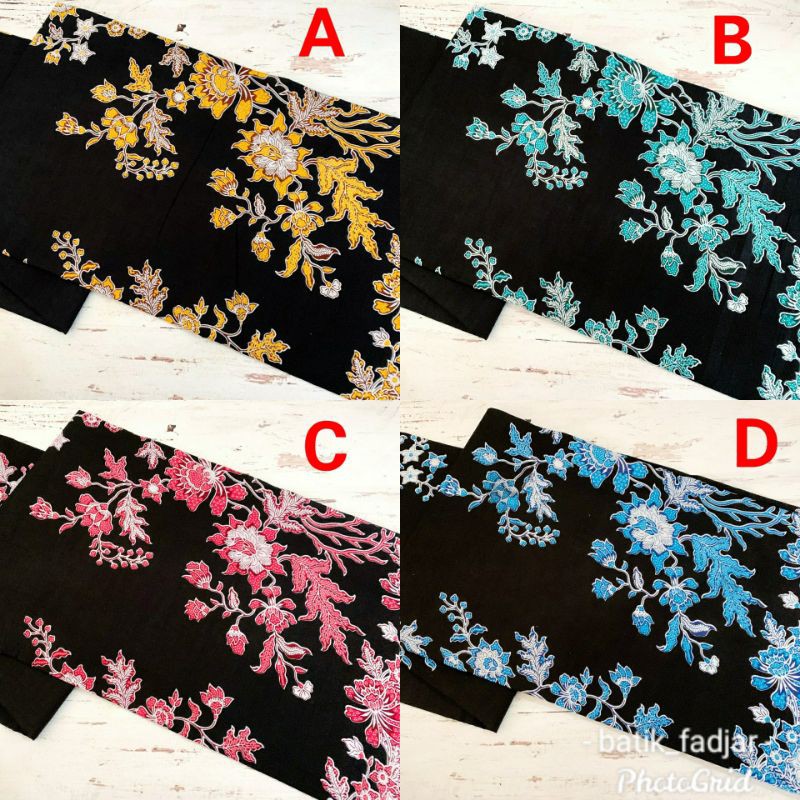 Jual Kain Batik Jarik Sogan Hitam Manis Primis Keren Seragam Bridesmaid